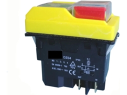 Dz04 Interruptores De Botão Eletromagnéticos 4 Pinos, À Prova D Água, Iniciar E Parar, 250v Ca, 8 6