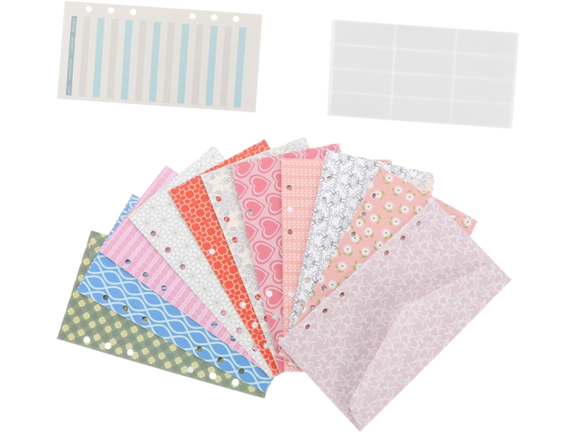 Envelopes Para Orçamento Com Folhas De Papel Soltas