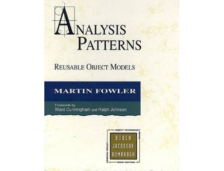 Livro Analysis Patterns de Martin Fowler (Inglês)