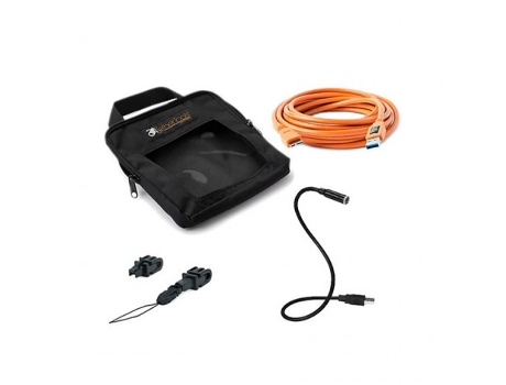 Cabo de Dados TetherTools (USB - 4.6 m - Laranja)