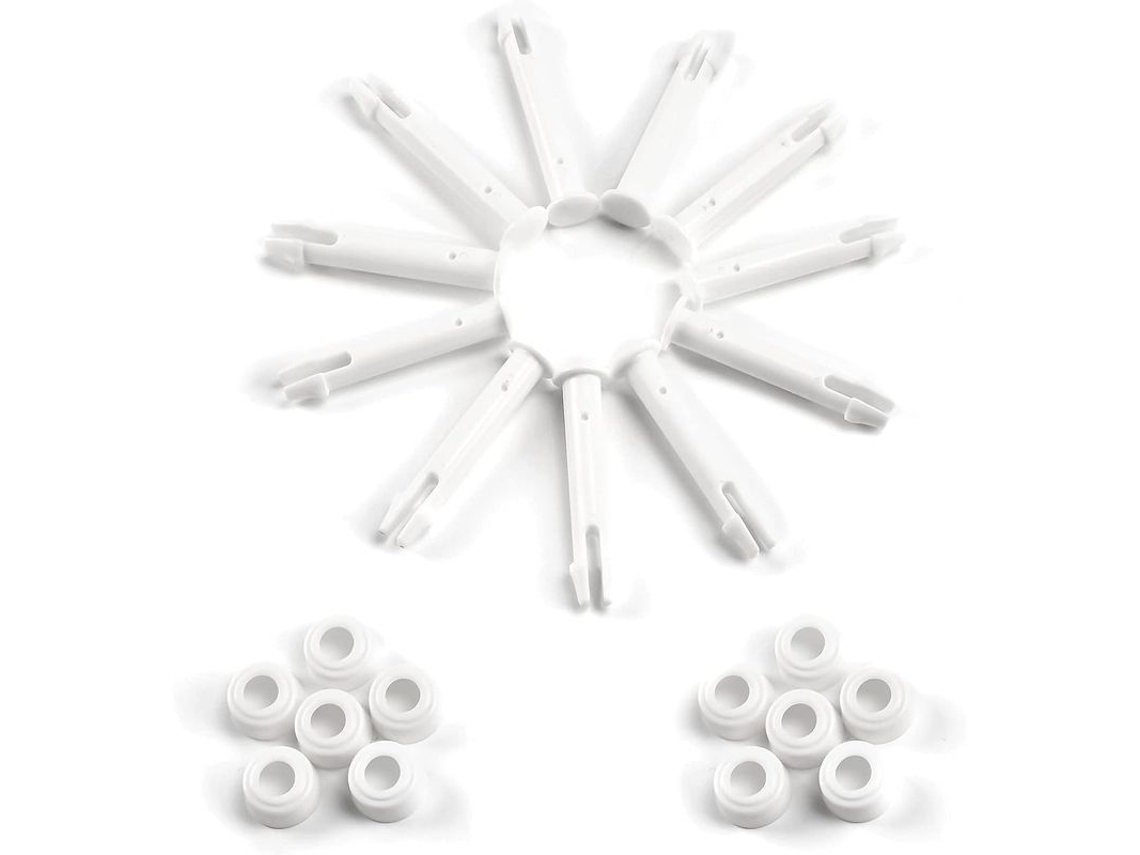12 Pinos plásticos de reposição para piscinas Intex, 6cm, duráveis, para piscinas redondas e retangulares