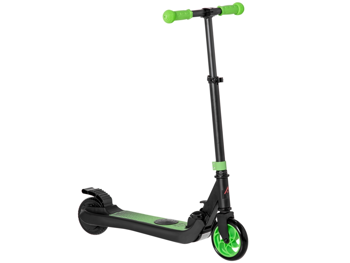 E-scooter Eletro Scooter Motor 120w 6 Km De Alcance Máx. 8 Km/h Patinete Elétrico A Partir De 6 Anos Verde+branco