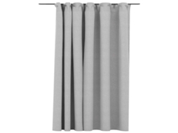 Curtain, Curtains Vidaxl Cinzeto Tecido (n/a)