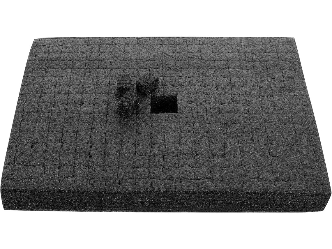 Bloco De Remplissage Em Mousse Cubique Noir 1 Peça, Écume