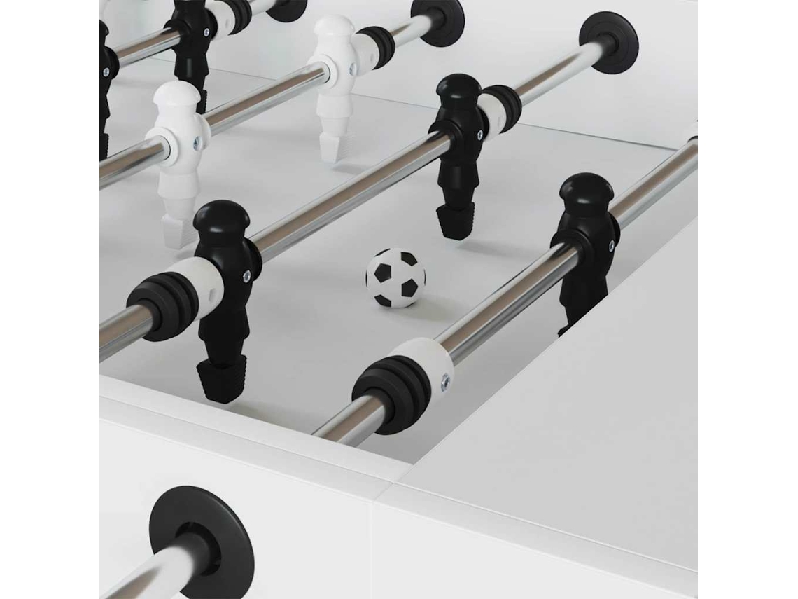 Vidaxl Futebol De Mesa 12 Unid. Branco 3,6 X 3,6 Cm Polipropileno
