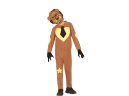 Fantasia de urso robô para criança