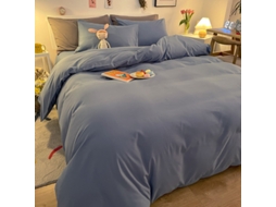 Conjunto de Capas de Edredão LUUCOZK de None Peças Azul