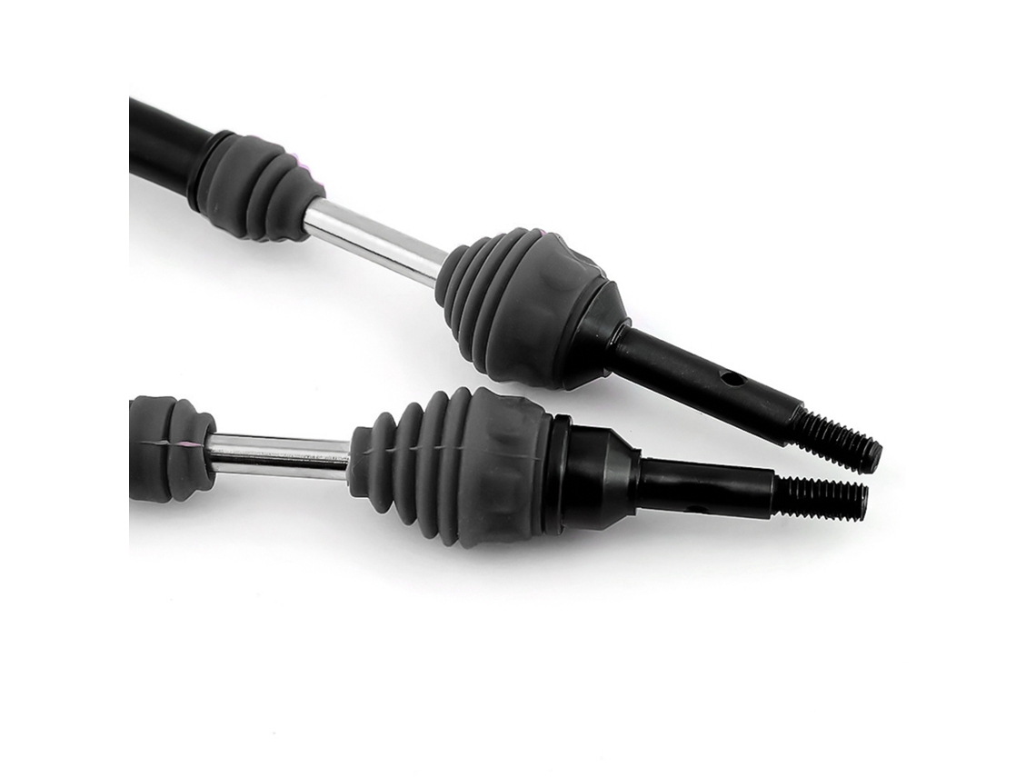 4 Pçs Eixo De Transmissão Aço Cvd Para Carro Controle Remoto 1/10 Slash Rustler Hoss Stampede Vxl 4x4