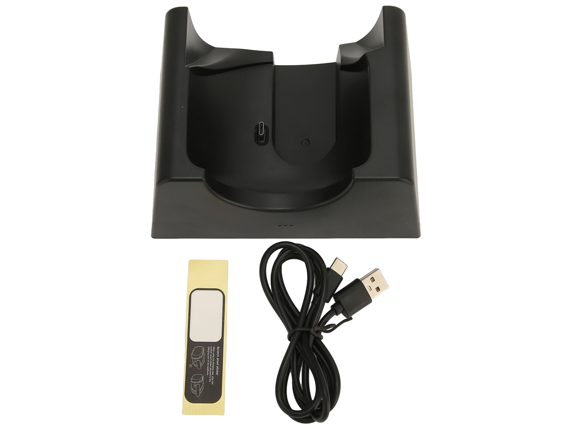 Estación de carga rápida abs de 5 v y 2 a para auriculares vr quest 2 con indicador de puerto usb c | S/MARCA