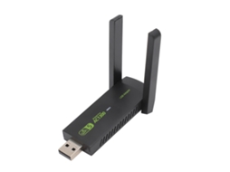 Adaptador Wireless Usb Wifi Para Pc 1300mbps Com Antenas Duas De 5dbi Banda Dual 5g 2.4g Dongle Mu Mimo