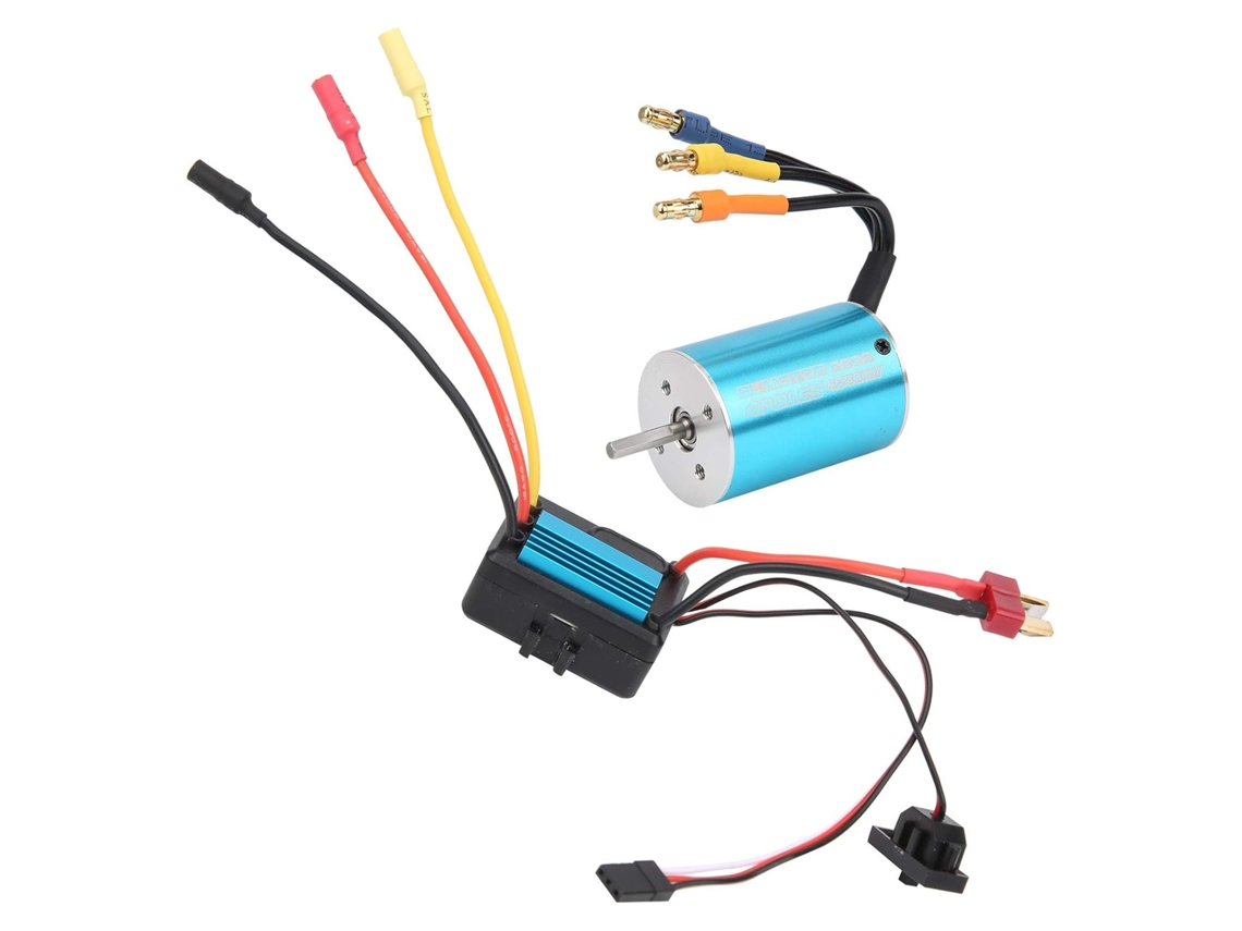 Sensor Brushless SFUSHOS 2838 4500 Kv, Regulador 35a, Compatível com Carros RC 1/14, 1/16, 1/18