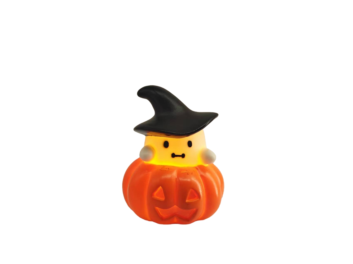 Laxiscreed Lanterna De Abóbora Assombrada De Halloween Com Fantasmas, Luz Decorativa Para Mesa E Ambiente Festivo