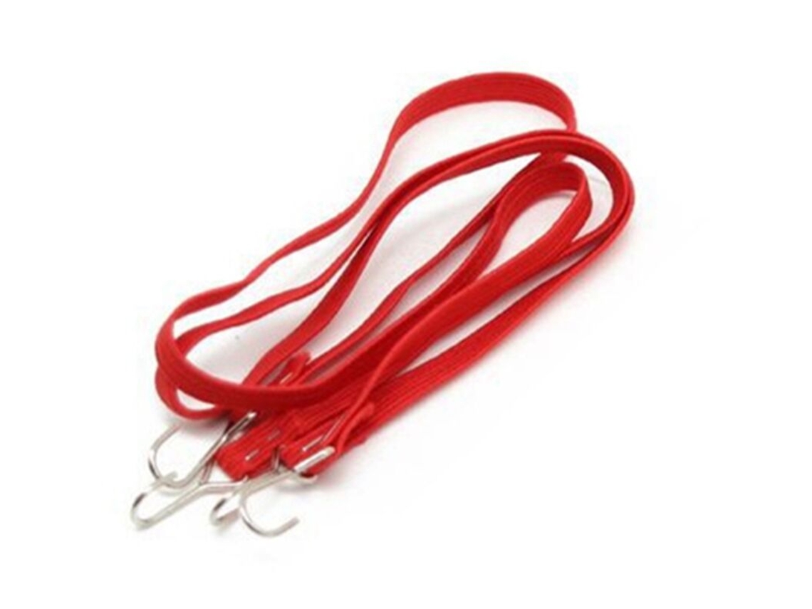 2 peças de cordões elásticos para suporte de decoração Teto Car Rc Crawler 1/10 Axial Scx10 Trx4 D90 Cc01, 2