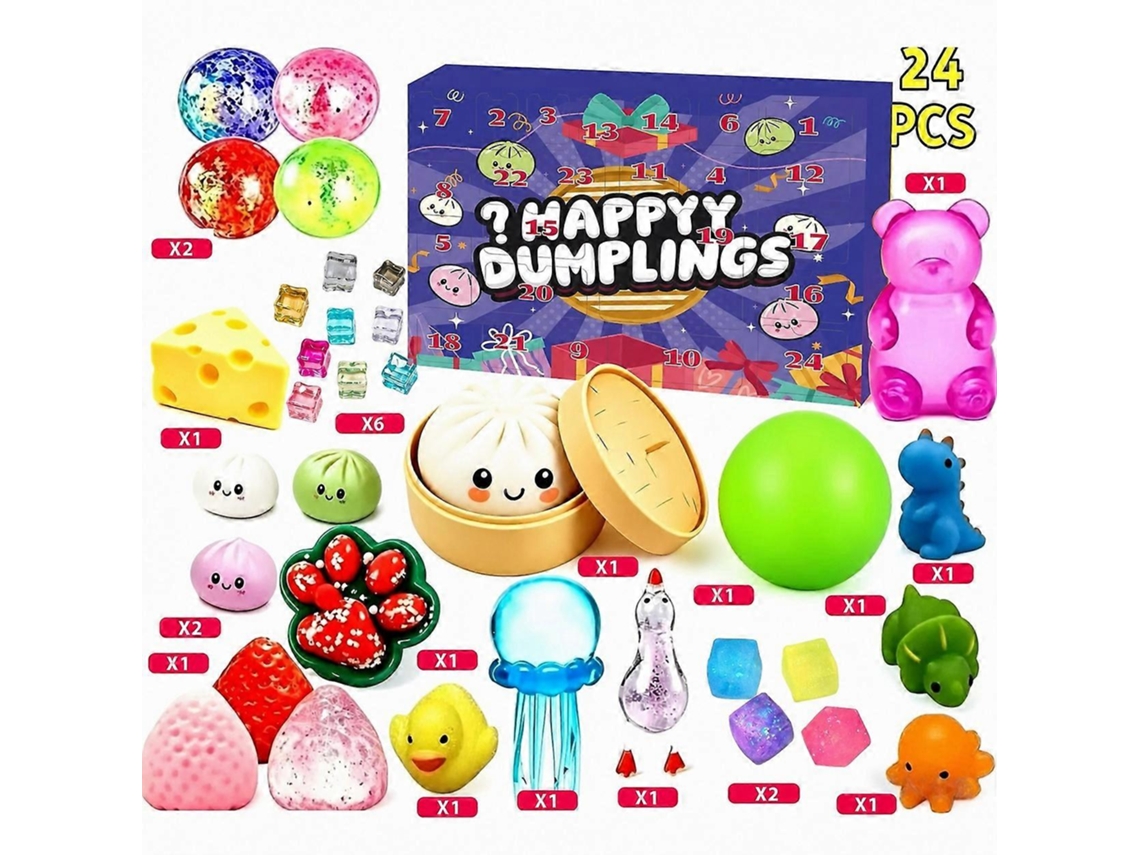 Squishy Bao Bun Advent Calendar 2026blue