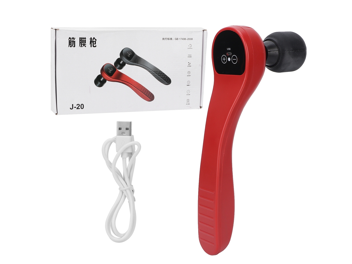 KOFIHETY Massageador Portátil Mini Elétrico De Percussão Para Alívio De Dores Em Tecidos Profundos