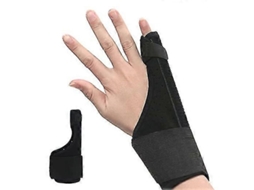 Apoio para Dedo Pequeno, Splint para Dedo Gatilho, Artrite, Fratura, Tendonite, Alivio de Dor, Respirável