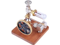 Motor Stirling, Modelo De Motor Stirling Com Pistão Livre Ajustável