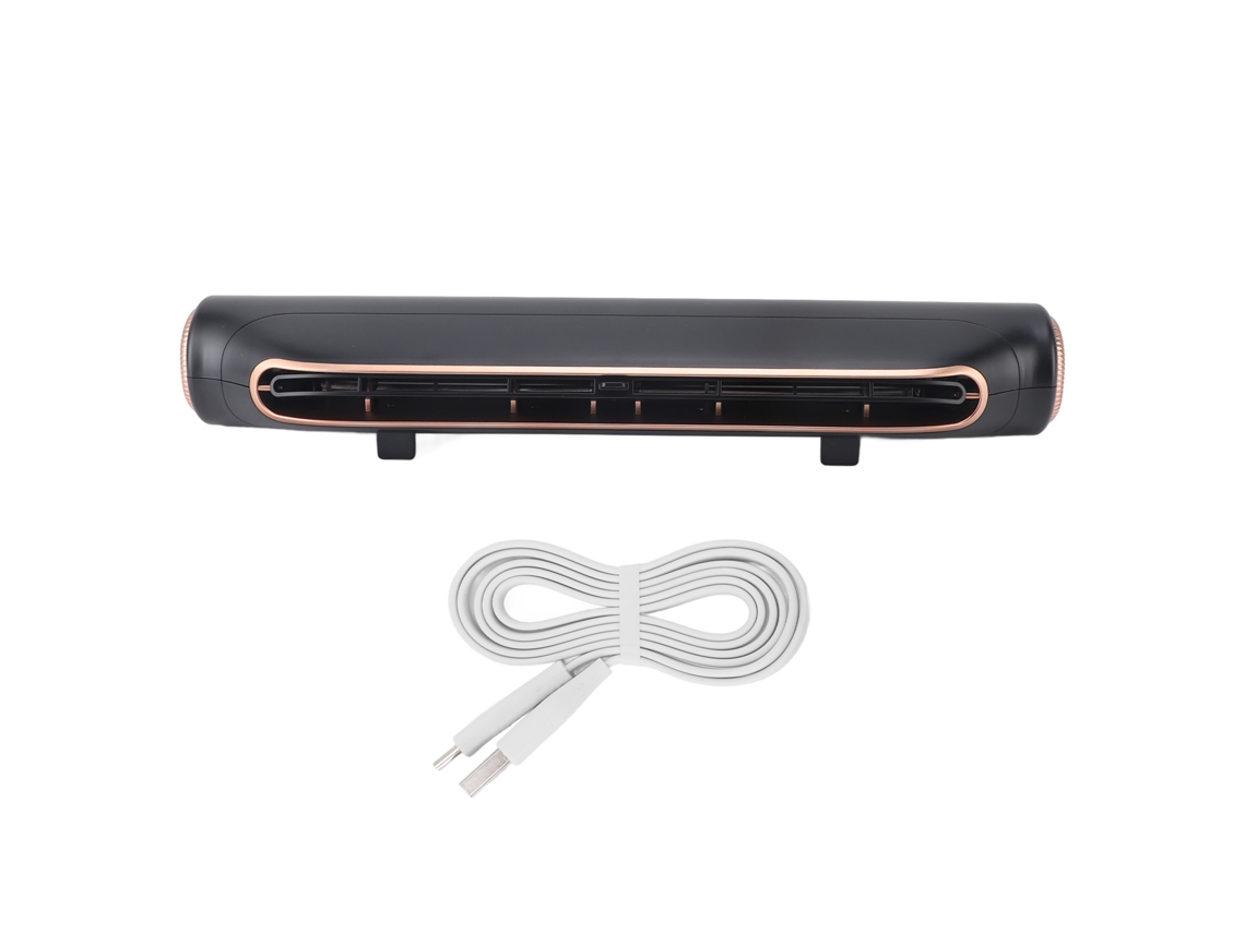 Vento Clip Fan Usb 3 Velocidades para Monitor Preto