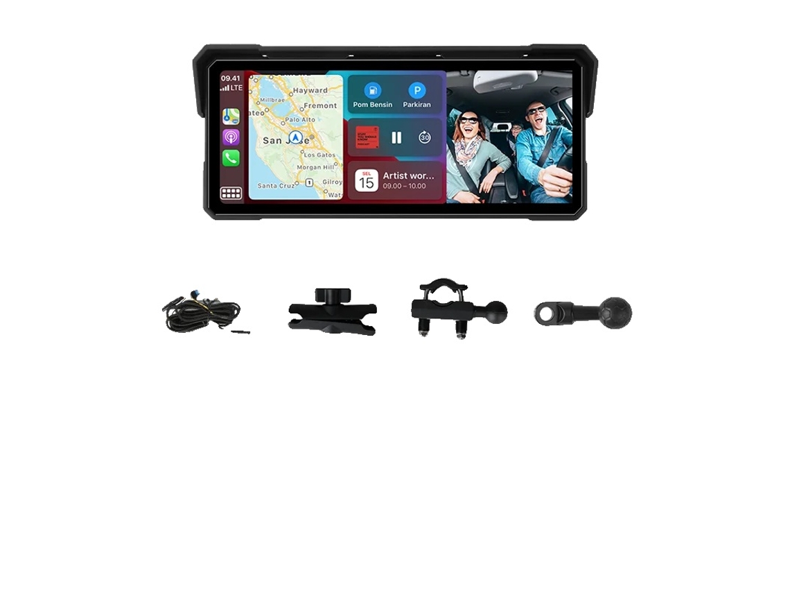 Display Inteligente, Carplay Sem Fio, Conectividade Bluetooth, 8.1 Polegadas Carplay
