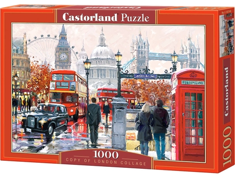 Puzzle  London Collage (1000 Peças)