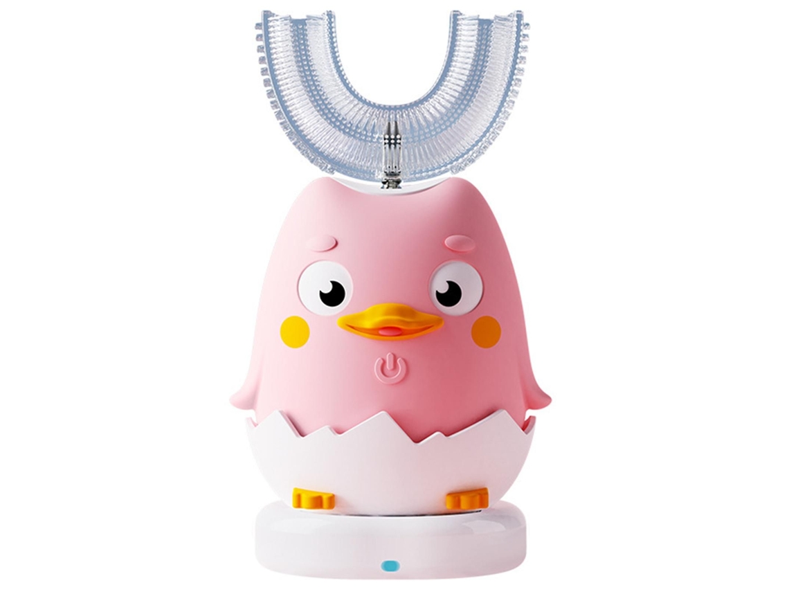 Escova de Dentes Automática 360 ° Mãos livres em Forma U Crianças Elétrica Ultrassônic a para Meninos Meninas com GOKOCO