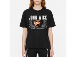 Rockinstone John Wick Wasnt Just A Puppy Black Adult T-shirt Size:xl