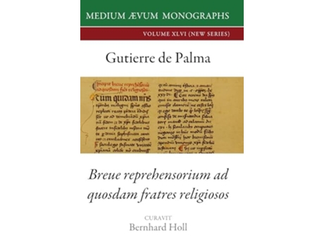 Livro Gutierre De Palma Breue Reprehensorium ad Quosdam Fratres Religiosos de de Palma Gutierre (Inglês - Capa Dura)