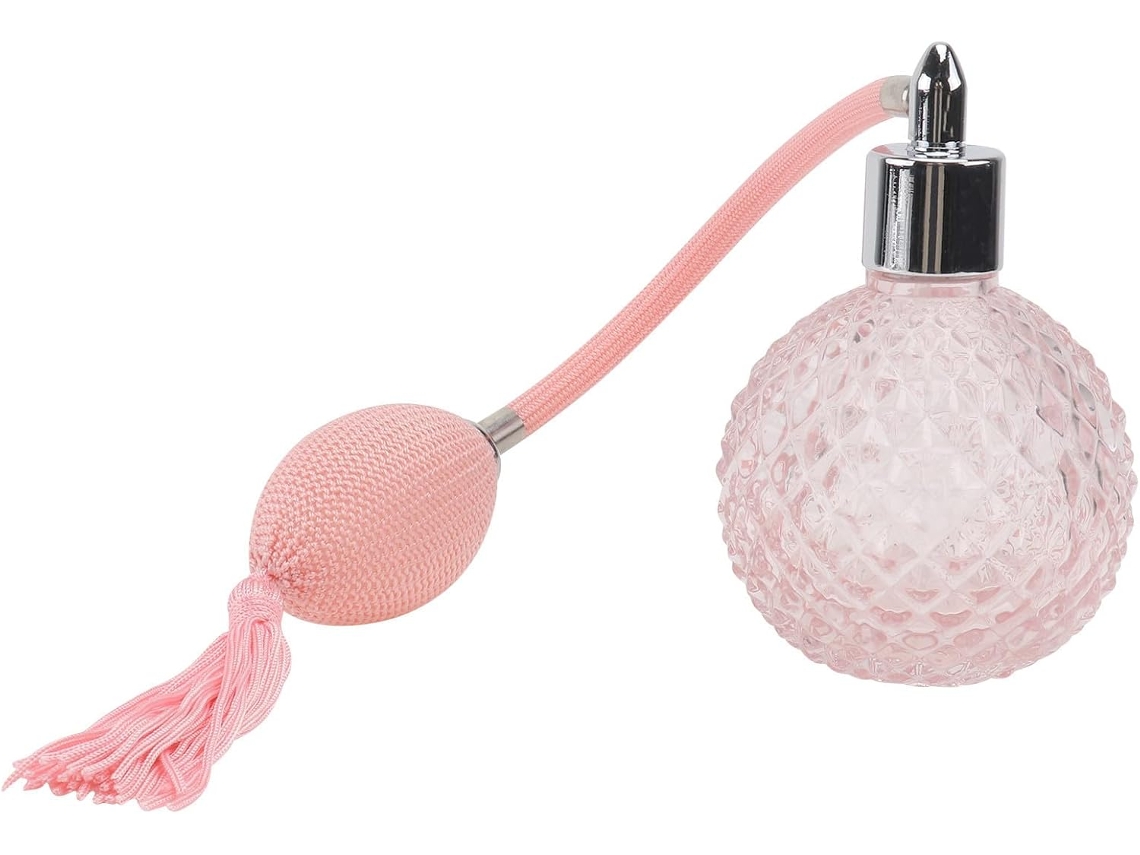 Frasco de Perfume Recarregável em PP, ABS e Vidro com Design Delicado de Abacaxi, 100ml