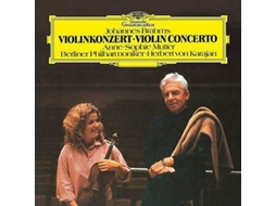 Vinil Anne-Sophie Mutter/Herbert von Karajan/Berliner Philharmoniker - Brahms: Violin Concerto In D, Op.77