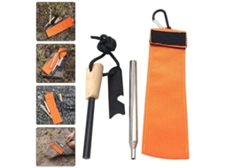 1 Conjunto de Tubo de Sopro de Fogo Portátil ALLINLESS