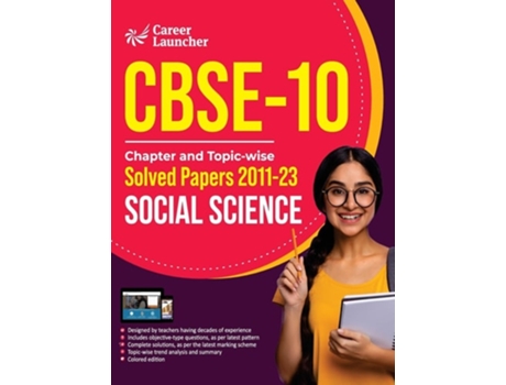 Livro CBSE Class X 2024 Chapter and Topic-wise Solved Papers 2011 - 2023 Social Science de Gkp (Inglês)