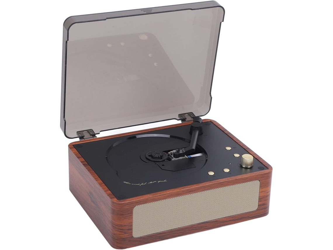 Leitor Cd Portátil Com Bluetooth, De De Mesa Recarregável Com Alto-falante, Entrada Para Fone De Ouvido