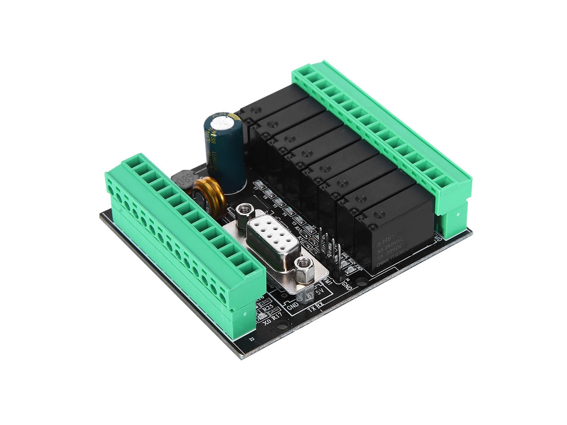 Placa De Controle Industrial Plc Baseada Em Fx1n 2n-6mr T 10/14/20mr T Ws2n-20mr-232-s(d)