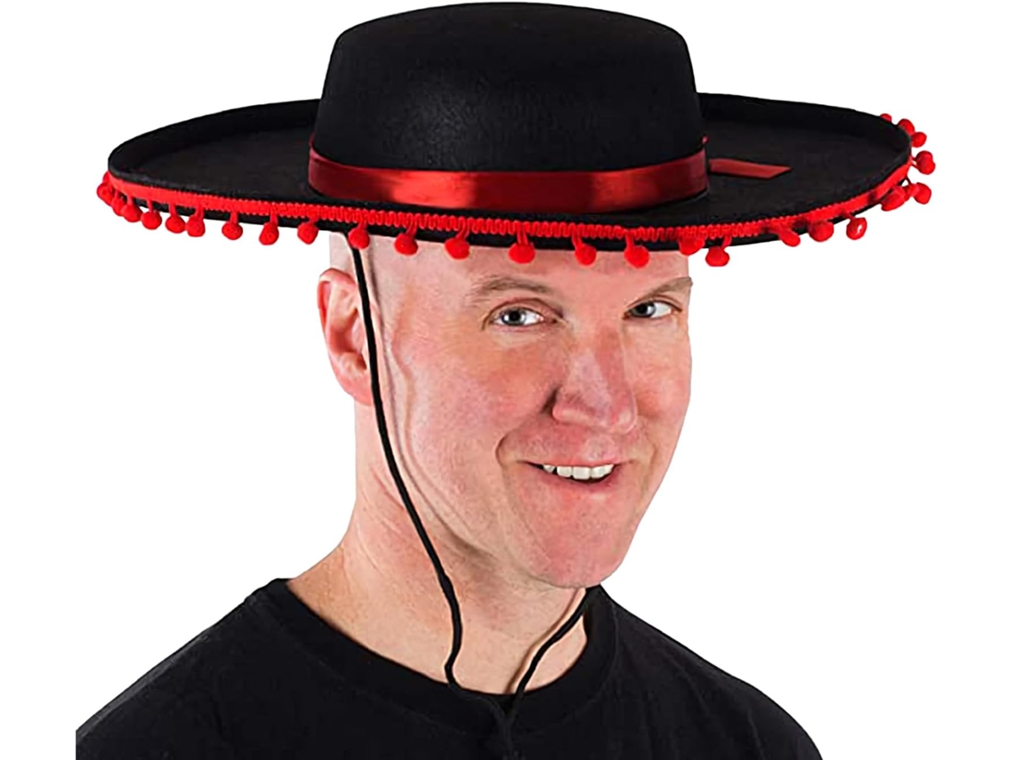Chapéu Sombrero Mexicano, Peça - Design Resistente E Versátil