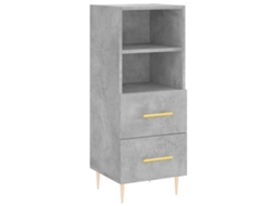 Sideboard, Sideboards Vidaxl Cinzeto Madeira Processada (n/a)