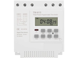 Relé Temporizador Programable 380v 16a 3 Fases Para Oxigenación De Estanques Y Bombas De Agua