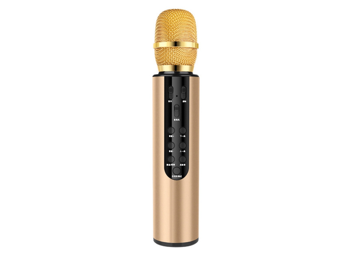 Bluetooth5.0 karaokê microfone condensador youtube alto-falante premium sem fio microfone telefone música cante player dj miccaixa de som WEIMAI