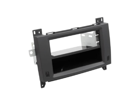 Suporte para Auto-Rádio 2Din Compatível com Mercedes Vito Viano Ap06 Bolso Vazio Preto