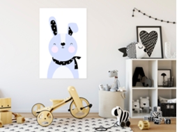 Quadro ARTGEIST Brave Rabbit (1 Part) Vertical (80x120)