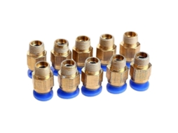 Mangueira De Ar Com Rosca Macho, Engate Rápido Pneumático(3mm, Pc6) 10 Unidades