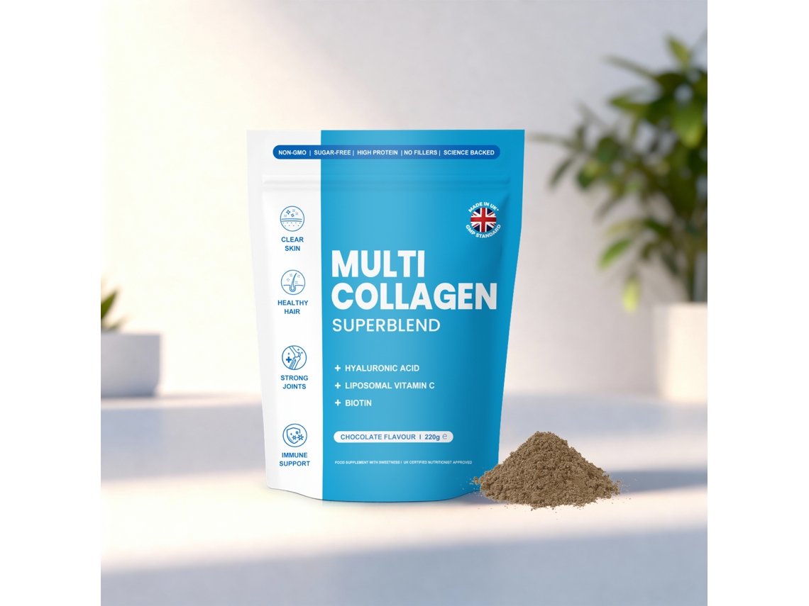 Colágeno Pó para Pele Cabelos e Unhas Mais Fortes e Nutridas LAXISCREED