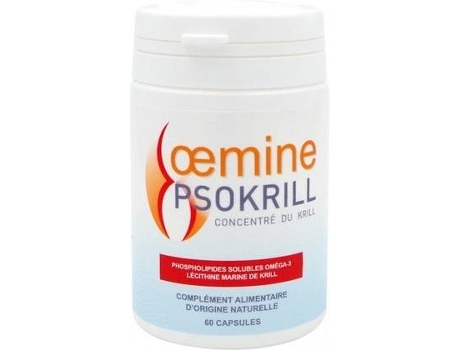 Suplemento Alimentar OEMINE Krill Puro (60 cápsulas)