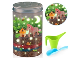 Kit De Terrário Grow And Glow Para Crianças: Brincadeira Educativa De Crescimento De Plantas