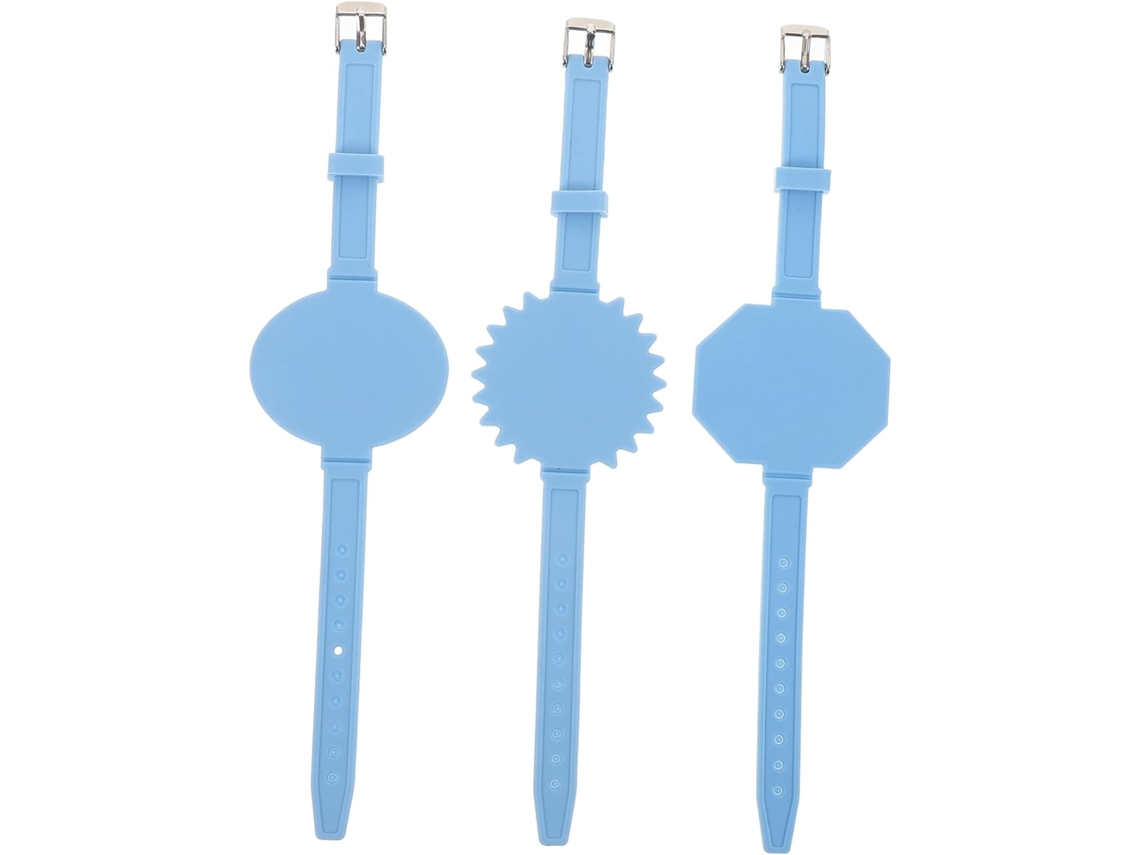 Pulseira De Lembrete Enfermagem Reutilizável Em Silicone, Confortável E Durável, Pacote Com 3 Unidades, Ideal Para