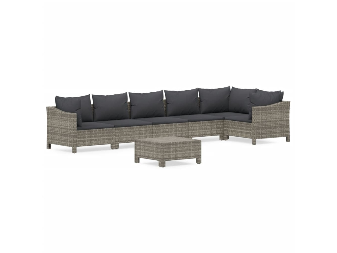 Garden Lounge Set, Garden Lounge Sets Vidaxl Cinzeto Rattan / Vime (n/a)