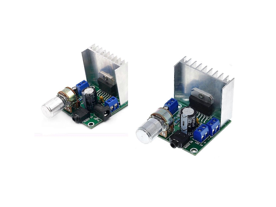 Placa Amplificadora De Potência Digital Tda7297, Dois Canais, Sem Ruído, 9 V, 12 V, 15 V, 15 W 15 W, Soquete Dc Fiação S Slowmoose