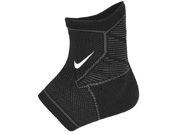 Faixa Esportiva Para Tornozelo Nike, Preta, Tamanho Médio Suporte E Conforto.