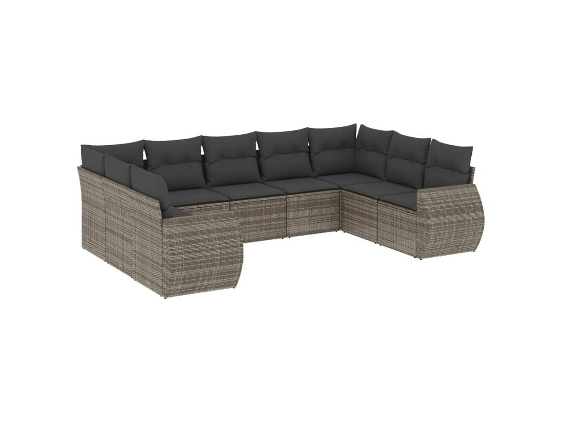 Garden Sofa Set, Garden Sofa Sets Vidaxl Cinzeto Rattan / Vime (n/a)