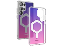Capa Ultra Magsafe Antichoque Para Samsung Galaxy S25 Ultra Uag Acrílico Roxo