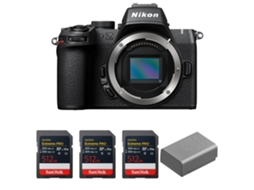 Z50 Ii + 3 Sandisk 512gb Extreme Pro Uhs ii Sdxc + Nikon En el25a + Ebook “20 Dicas para Fotos Que Impressionam” NIKON